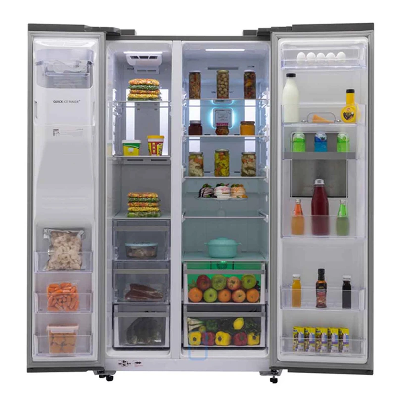 یخچال فریزر ساید بای ساید اسنوا مدل S2Di-S110-W 5 یخچال فریزر ساید بای ساید اسنوا مدل S2Di-S110-W