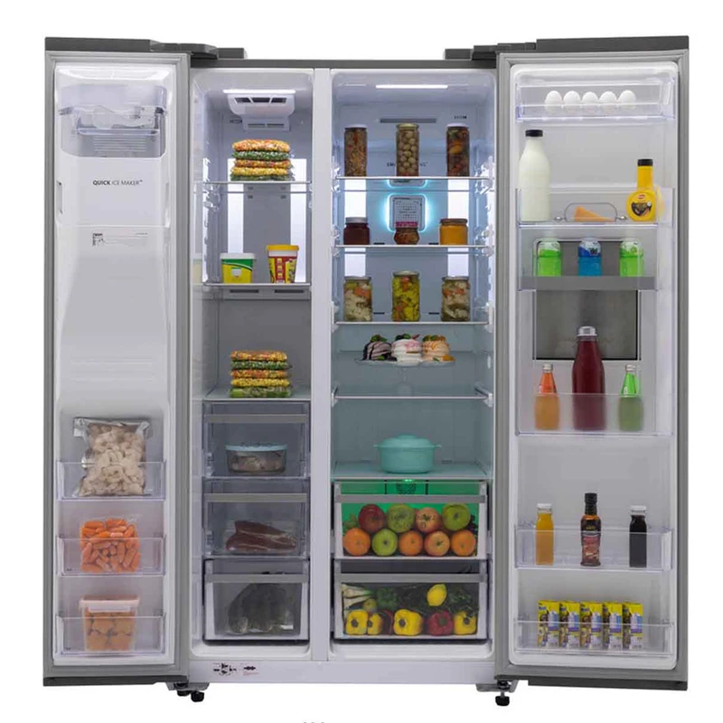 یخچال فریزر ساید بای ساید اسنوا 32 فوت مدل S2Di-M210-W 4 یخچال فریزر ساید بای ساید اسنوا 32 فوت مدل S2Di-M210-W