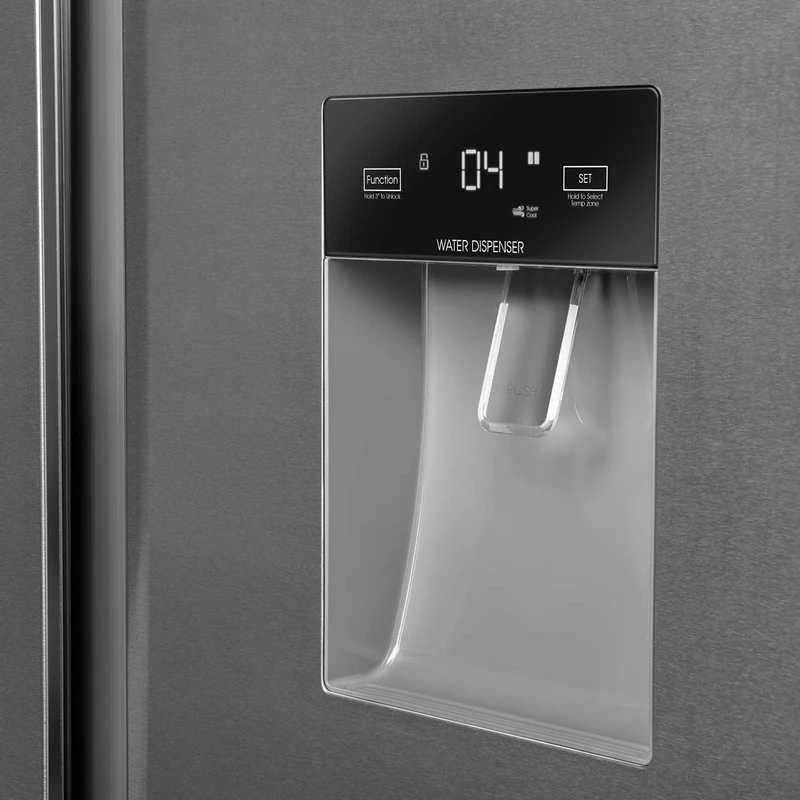 یخچال فریزر ساید بای ساید ایکس ویژن 30 فوت مدل TS666-AWD 6 یخچال فریزر ساید بای ساید ایکس ویژن 30 فوت مدل TS666-AWD