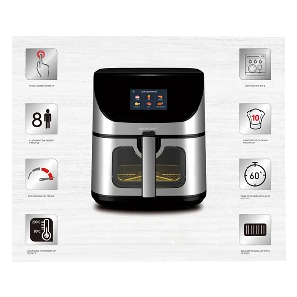 سرخ کن بدون روغن مایر مدل MR-908 5 سرخ کن بدون روغن مایر مدل MR-908