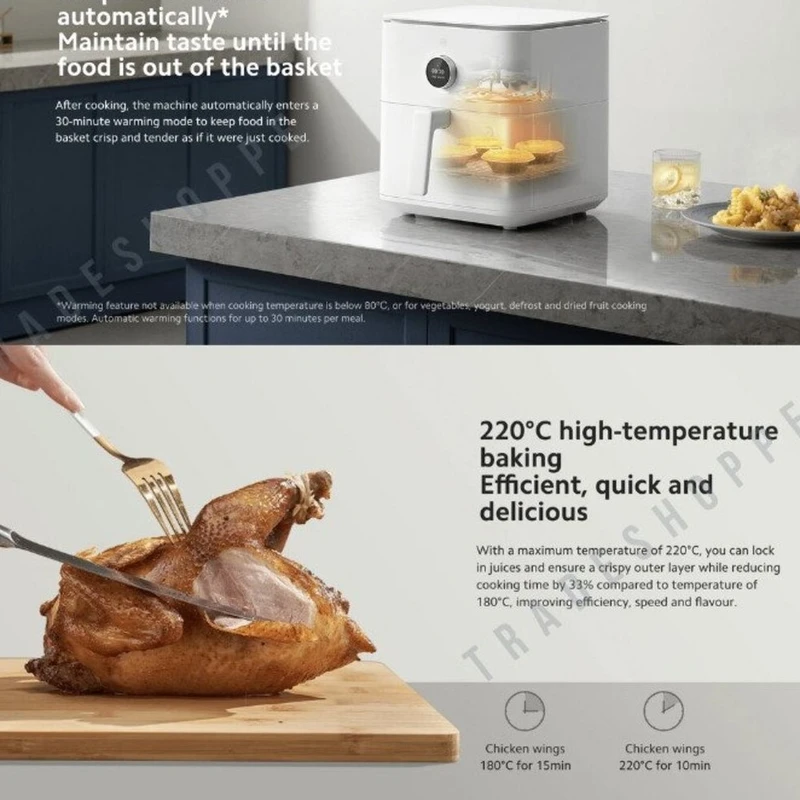 سرخ کن بدون روغن شیائومی مدل MAF10 model 6.5 liter 5 سرخ کن بدون روغن شیائومی مدل MAF10 model 6.5 liter