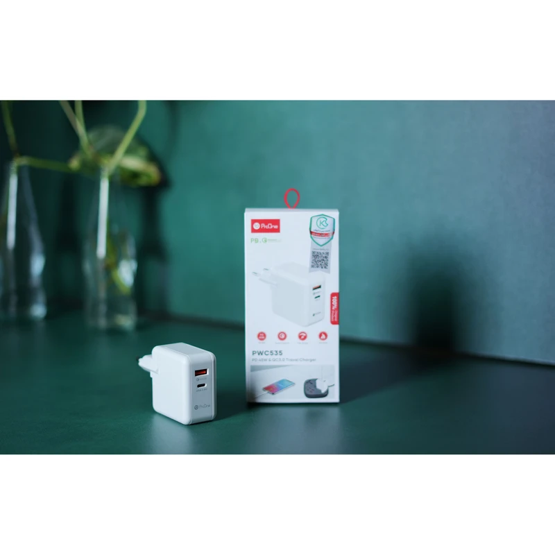 شارژر دیواری پرووان مدل PWC535 - توان 45 وات 6 شارژر دیواری پرووان مدل PWC535 - توان 45 وات