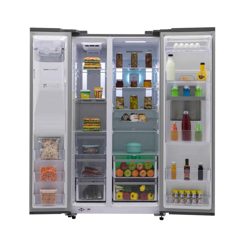 یخچال فریزر ساید بای ساید اسنوا مدل S1Di-L310-S 4 یخچال فریزر ساید بای ساید اسنوا مدل S1Di-L310-S