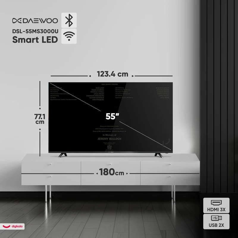 تلویزیون دوو مدل DSL-55MS3000U سایز 55 اینچ 5 تلویزیون دوو مدل DSL-55MS3000U سایز 55 اینچ