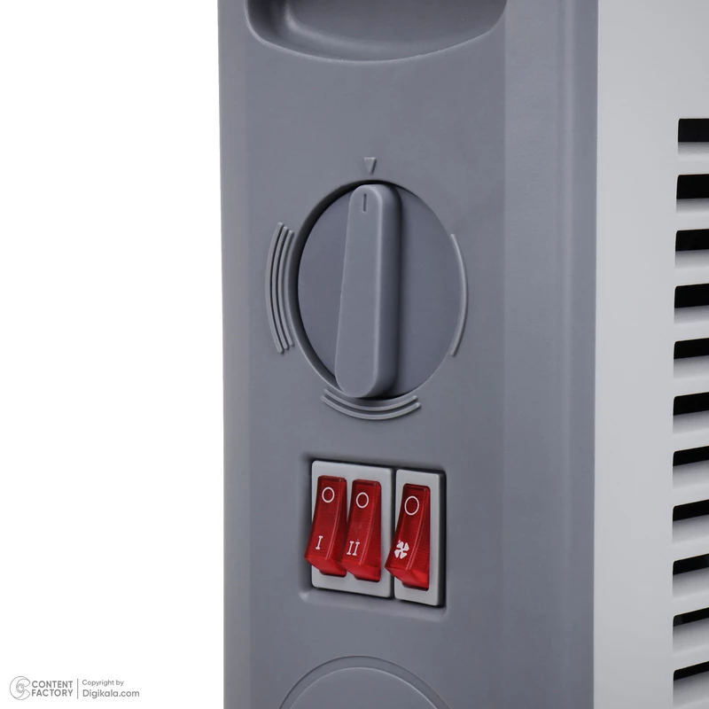 بخاری برقی پارس خزر مدل TL2000 6 بخاری برقی پارس خزر مدل TL2000