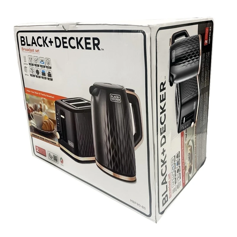 صبحانه ساز بلک اندکر مدل MBF90-B5 مجموعه دو عددی 4 صبحانه ساز بلک اندکر مدل MBF90-B5 مجموعه دو عددی