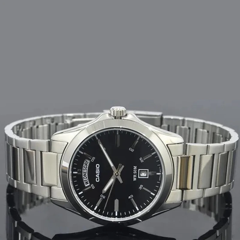 ساعت عقربه ای کاسیو مردانه مدل MTP-1370D-1A1VDF 5 ساعت عقربه ای کاسیو مردانه مدل MTP-1370D-1A1VDF