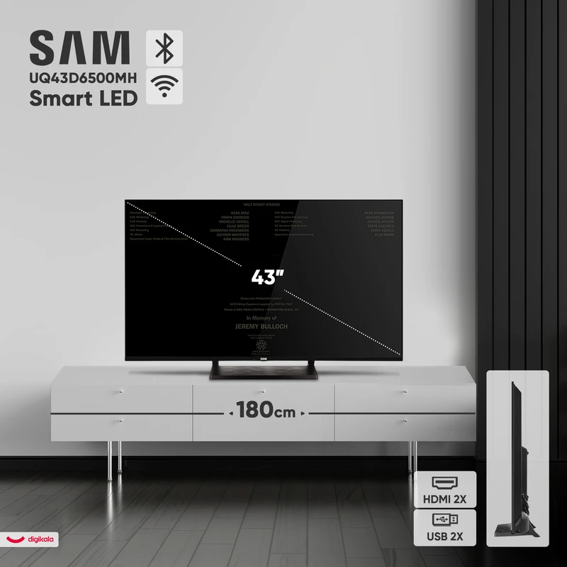 تلویزیون سام مدل UQ43D6500MH سایز 43 اینچ 5 تلویزیون سام مدل UQ43D6500MH سایز 43 اینچ