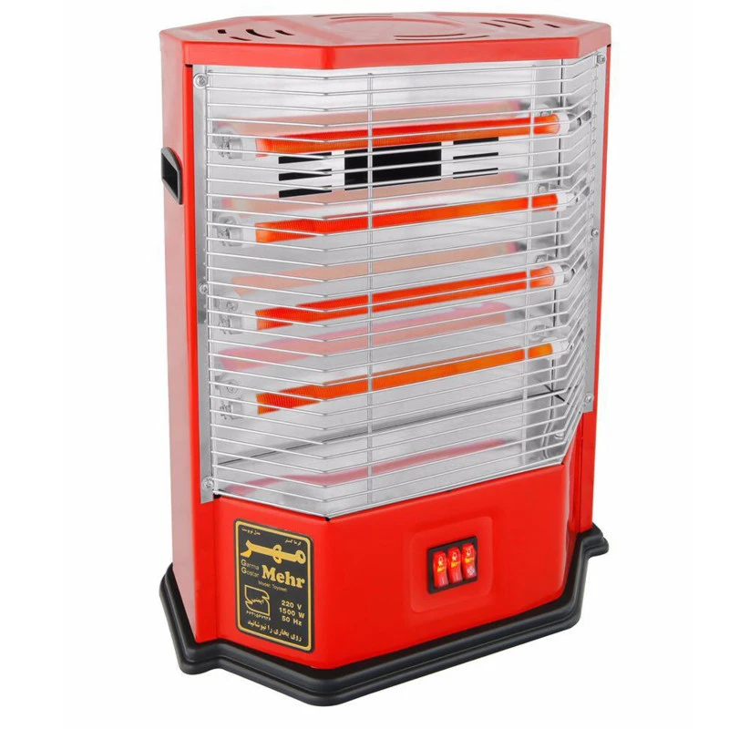 بخاری برقی گرما گستر مهر مدل فن دار 4 بخاری برقی گرما گستر مهر مدل فن دار