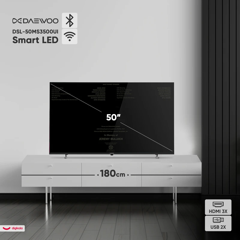 تلویزیون دوو مدل DSL-50MS3500UI سایز 50 اینچ 5 تلویزیون دوو مدل DSL-50MS3500UI سایز 50 اینچ