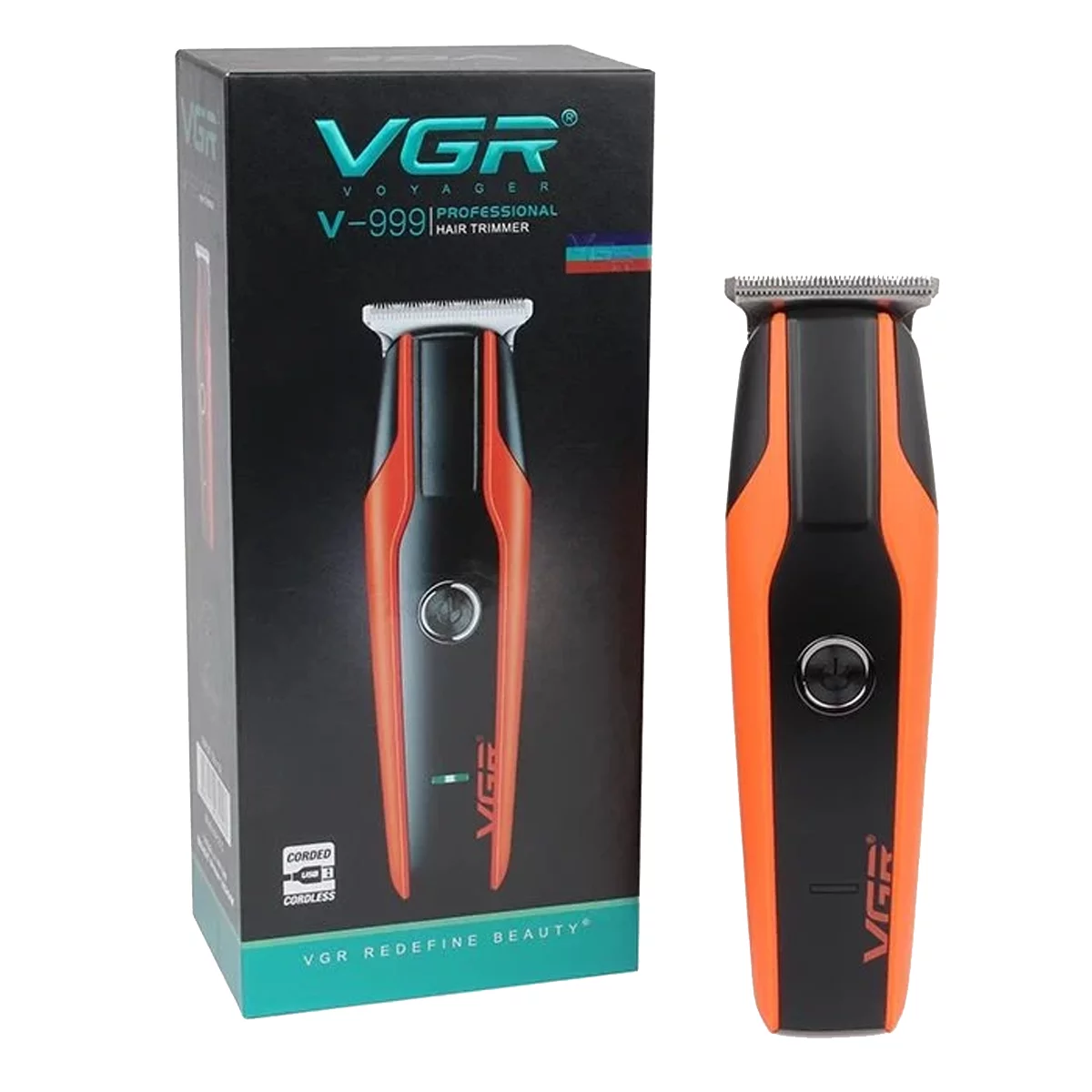 ماشین اصلاح سر و صورت وی جی آر مدل V-999 3 ماشین اصلاح سر و صورت وی جی آر مدل V-999