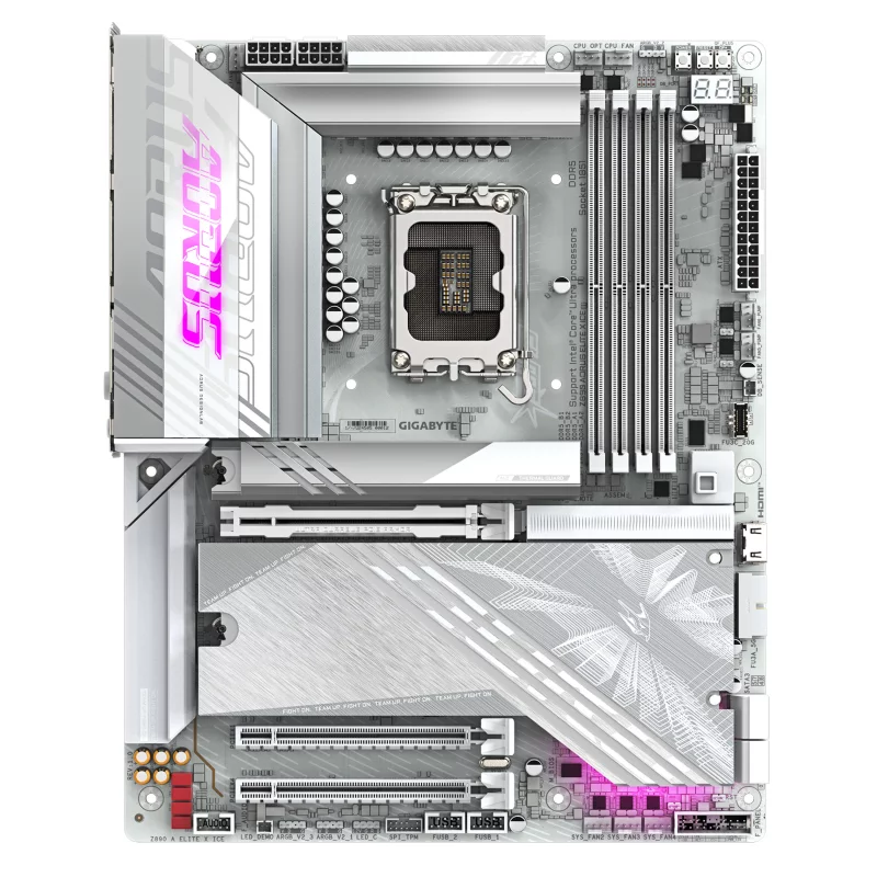 مادربرد گیگابایت مدل Z890 AORUS ELITE X ICE 3 مادربرد گیگابایت مدل Z890 AORUS ELITE X ICE