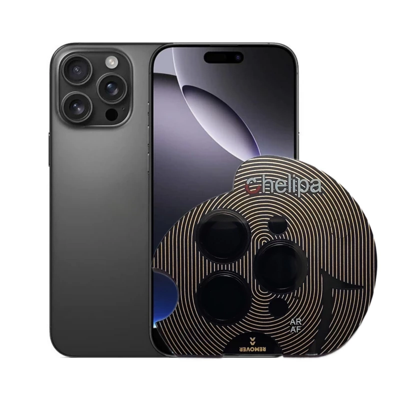 محافظ لنز دوربین گوشی اپل iPhone 16 Pro چلیپا مدل Titanium 3 محافظ لنز دوربین گوشی اپل iPhone 16 Pro چلیپا مدل Titanium