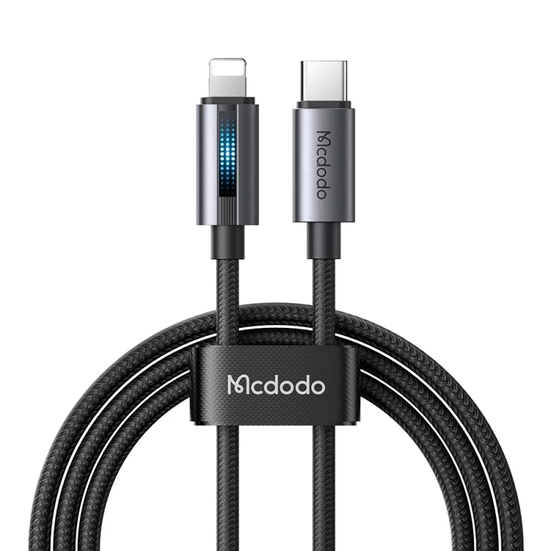 کابل تایپ سی به لایتنینگ مک دودو مدل CA-5710 طول 1.2 متر 3 کابل تایپ سی به لایتنینگ مک دودو مدل CA-5710 طول 1.2 متر