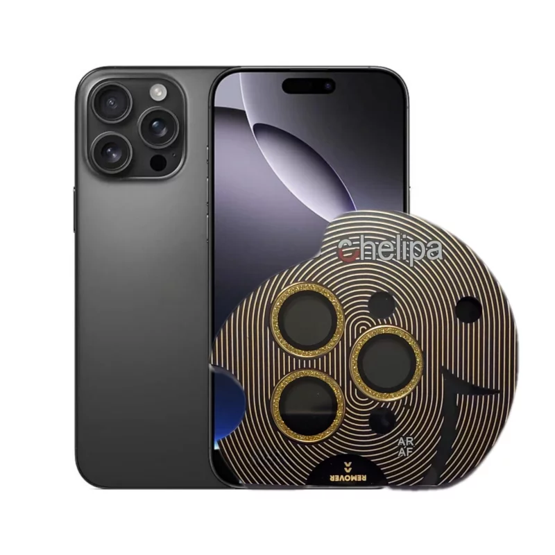 محافظ لنز دوربین گوشی اپل iPhone 16 Pro Max چلیپا مدل shine 3 محافظ لنز دوربین گوشی اپل iPhone 16 Pro Max چلیپا مدل shine