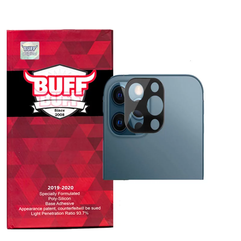 محافظ لنز دوربین گوشی اپل iPhone 12 Pro Max بوف مدل 3D 3 محافظ لنز دوربین گوشی اپل iPhone 12 Pro Max بوف مدل 3D