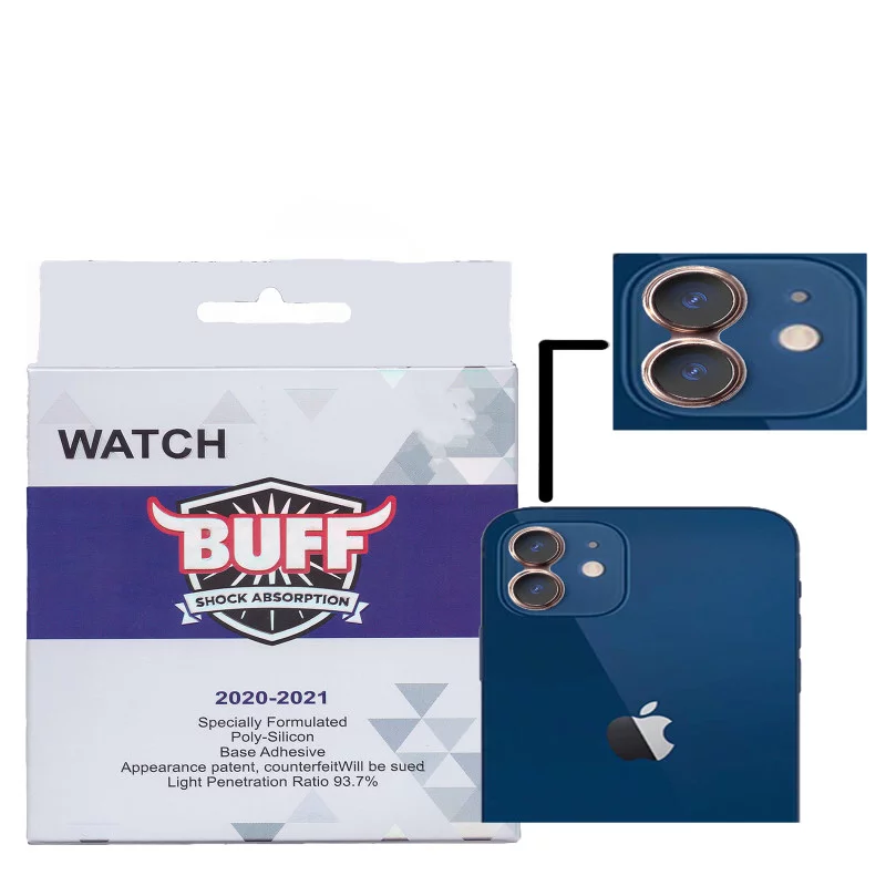 محافظ لنز دوربین گوشی اپل iPhone 11 / iPhone 12 / iPhone 12 Mini بوف مدل Spinner 3 محافظ لنز دوربین گوشی اپل iPhone 11 / iPhone 12 / iPhone 12 Mini بوف مدل Spinner