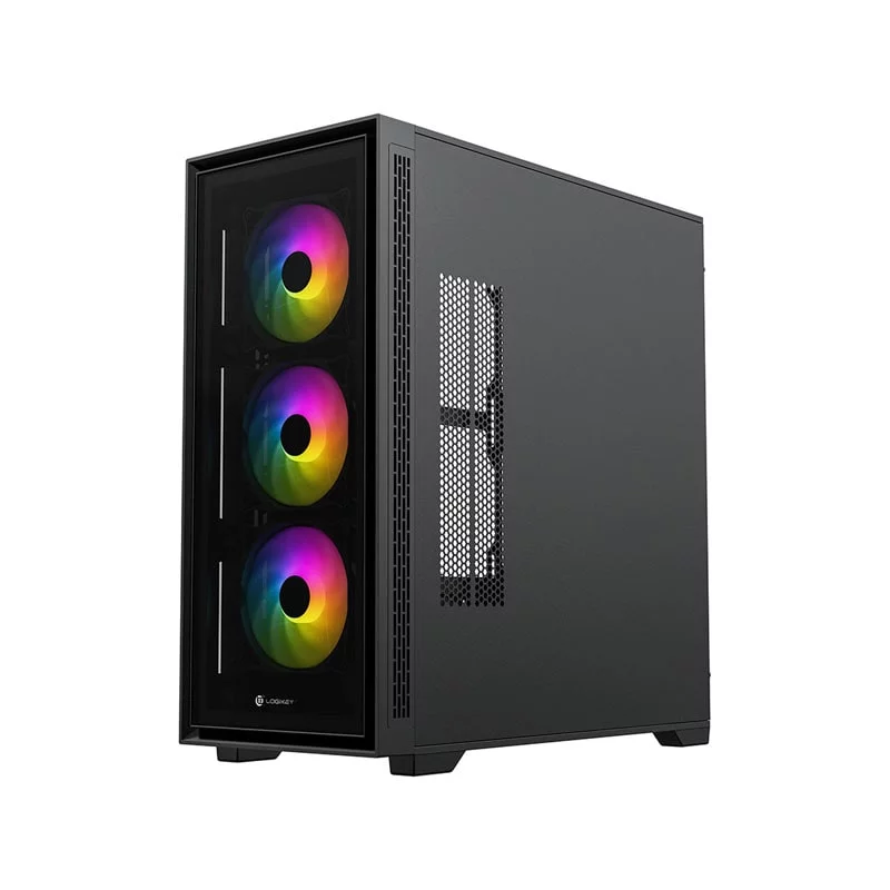 کیس کامپیوتر لاجی کی مدل LK-C465B 3 کیس کامپیوتر لاجی کی مدل LK-C465B