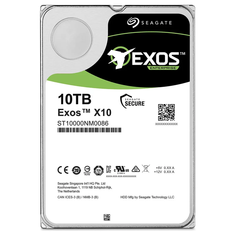 هارد دیسک اینترنال سیگیت مدل Exos ST10000NM0086 ظرفیت 10 ترابایت 3 هارد دیسک اینترنال سیگیت مدل Exos ST10000NM0086 ظرفیت 10 ترابایت