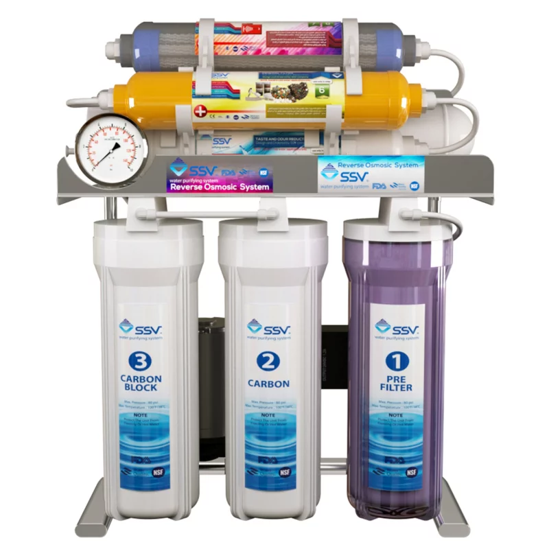 تصفیه آب خانگی اس اس وی مدل MaxSpring X800 3 تصفیه آب خانگی اس اس وی مدل MaxSpring X800