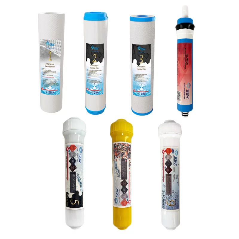 فیلتر دستگاه تصفیه آب اس اس وی مدل H730 PACK بسته 7 عددی 3 فیلتر دستگاه تصفیه آب اس اس وی مدل H730 PACK بسته 7 عددی