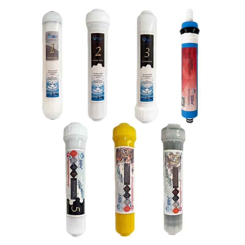 فیلتر دستگاه تصفیه آب اس اس وی مدل L750 PACK بسته 7 عددی 3 فیلتر دستگاه تصفیه آب اس اس وی مدل L750 PACK بسته 7 عددی