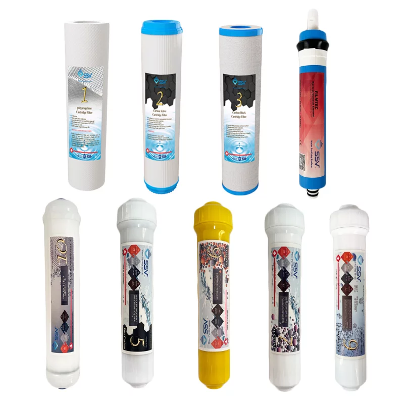 فیلتر تصفیه کننده آب اس اس وی مدل H920 مجموعه 9 عددی 3 فیلتر تصفیه کننده آب اس اس وی مدل H920 مجموعه 9 عددی