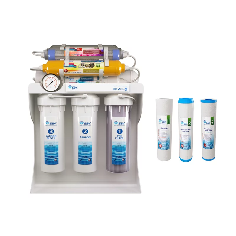 دستگاه تصفیه کننده آب اس اس وی مدل UltraPro X900 به همراه فیلتر بسته 3 عددی 3 دستگاه تصفیه کننده آب اس اس وی مدل UltraPro X900 به همراه فیلتر بسته 3 عددی