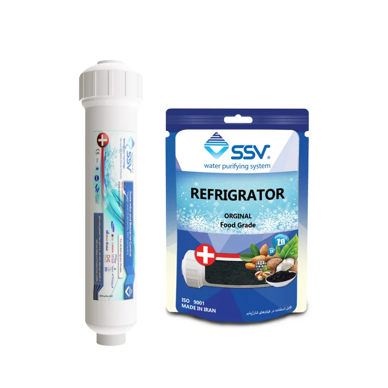 فیلتر یخچال ساید بای ساید اس اس وی مدل RCH-2500G به همراه شارژر یدک 3 فیلتر یخچال ساید بای ساید اس اس وی مدل RCH-2500G به همراه شارژر یدک