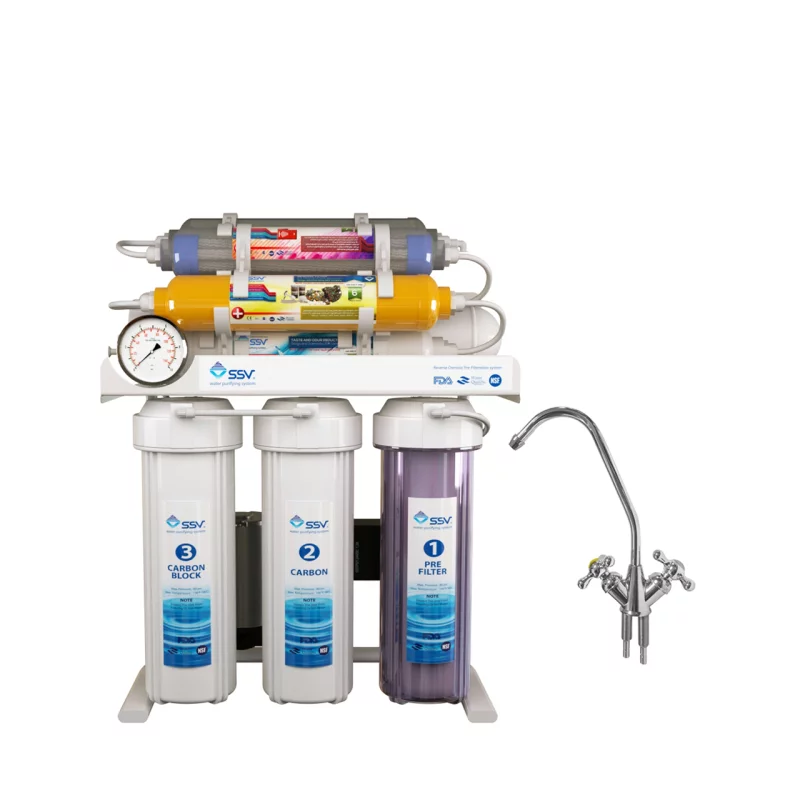 دستگاه تصفیه آب اس اس وی مدل SuperTec 2W X1000 به همراه شیر دوکاره 3 دستگاه تصفیه آب اس اس وی مدل SuperTec 2W X1000 به همراه شیر دوکاره