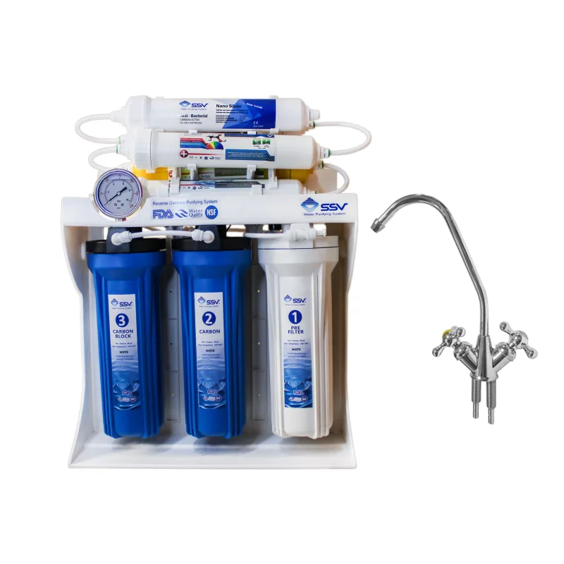دستگاه تصفیه کننده آب اس اس وی مدل BlueStar 2W X900 به همراه شیر دوکاره 3 دستگاه تصفیه کننده آب اس اس وی مدل BlueStar 2W X900 به همراه شیر دوکاره