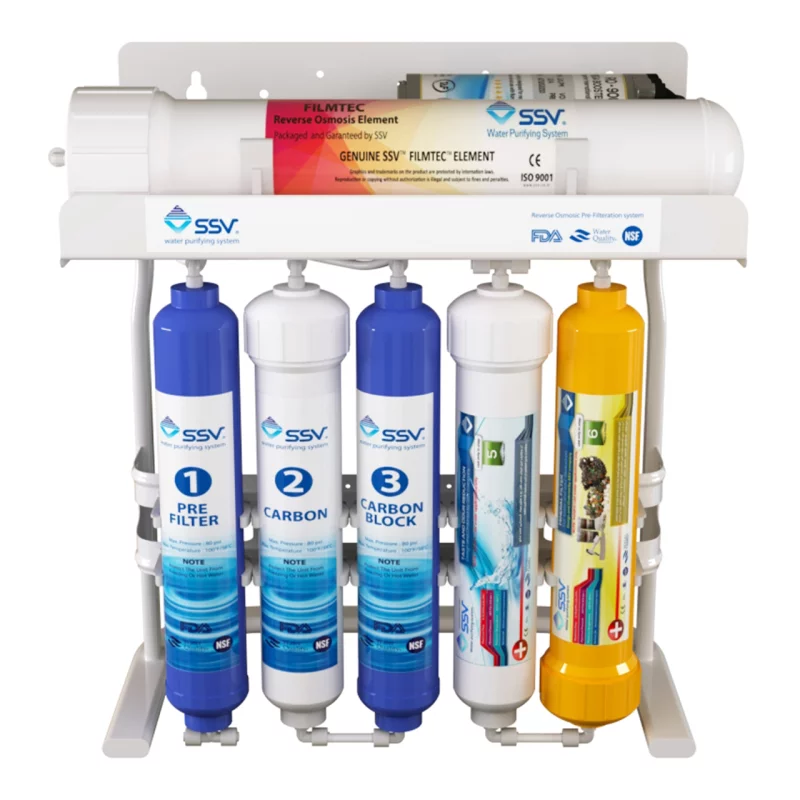 دستگاه تصفیه کننده آب اس اس وی مدل PureLine X600 3 دستگاه تصفیه کننده آب اس اس وی مدل PureLine X600