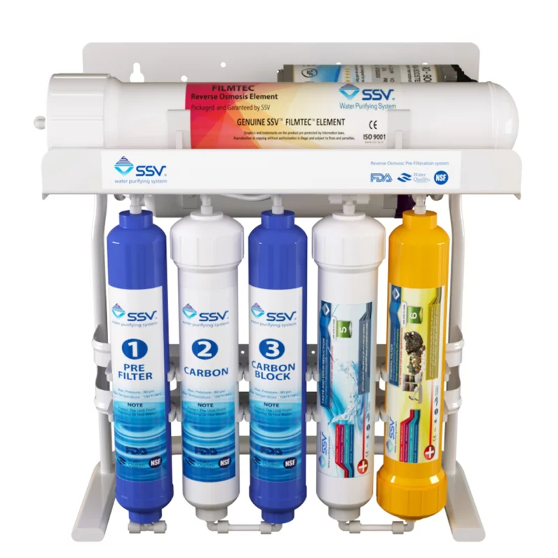 دستگاه تصفیه کننده آب اس اس وی مدل PureLine X700 3 دستگاه تصفیه کننده آب اس اس وی مدل PureLine X700