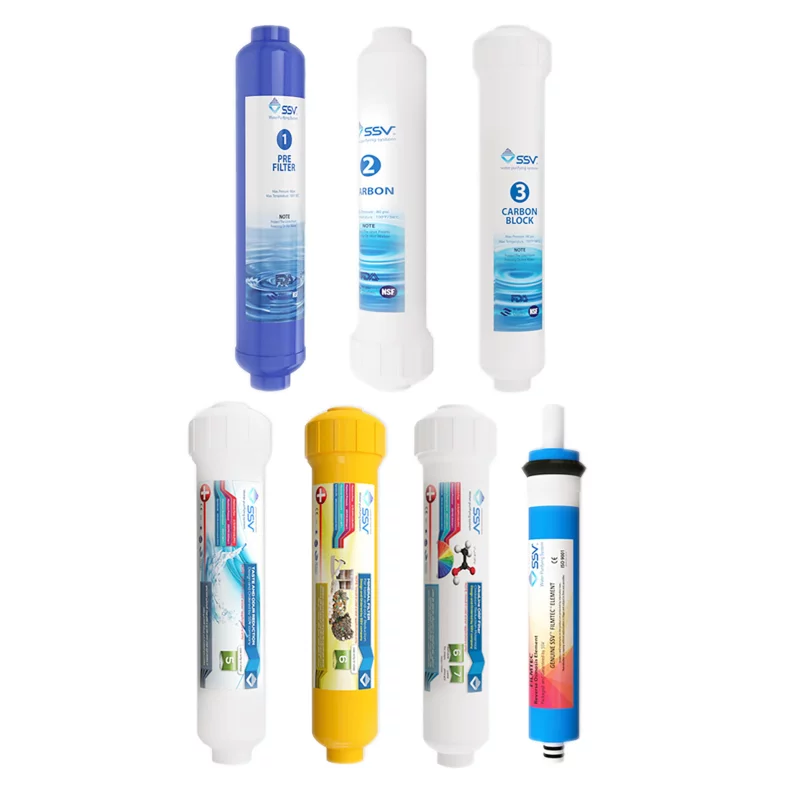 فیلتر دستگاه تصفیه آب اس اس وی مدل L700 بسته 7 عددی 3 فیلتر دستگاه تصفیه آب اس اس وی مدل L700 بسته 7 عددی