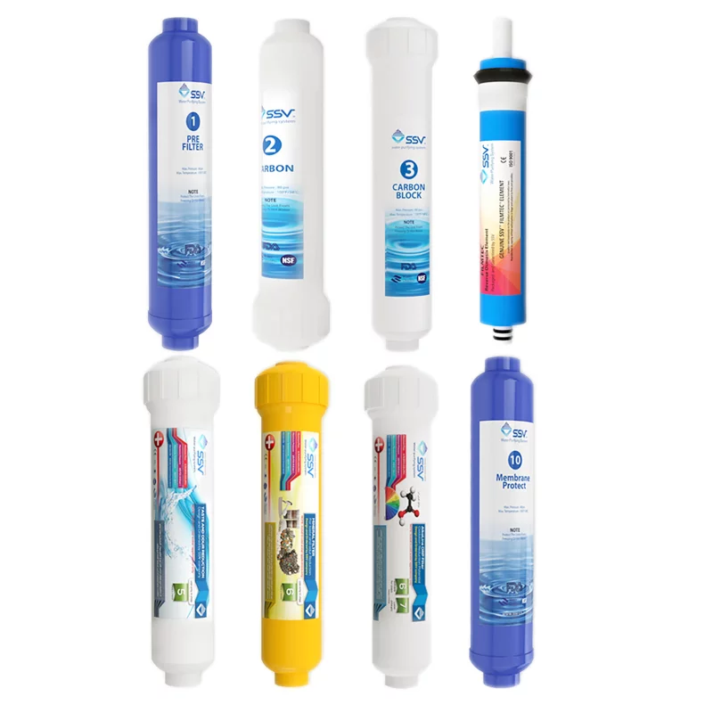 فیلتر دستگاه تصفیه آب اس اس وی مدل L810 بسته 8 عددی 3 فیلتر دستگاه تصفیه آب اس اس وی مدل L810 بسته 8 عددی