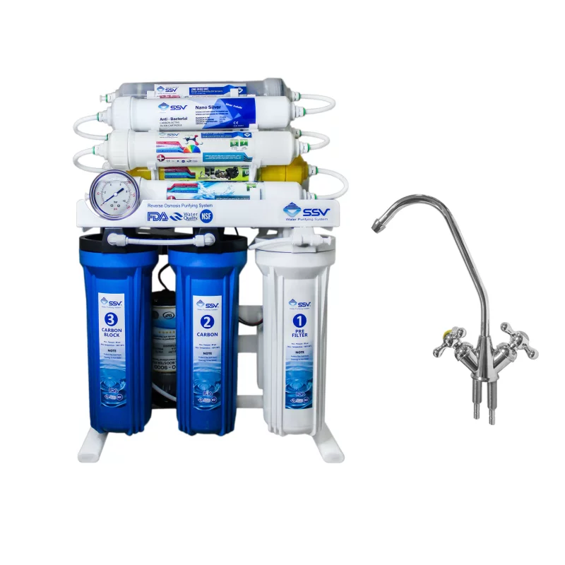 دستگاه تصفیه کننده آب اس اس وی مدل MaxBlue 2wx1000 به همراه شیر تصفیه آب 3 دستگاه تصفیه کننده آب اس اس وی مدل MaxBlue 2wx1000 به همراه شیر تصفیه آب