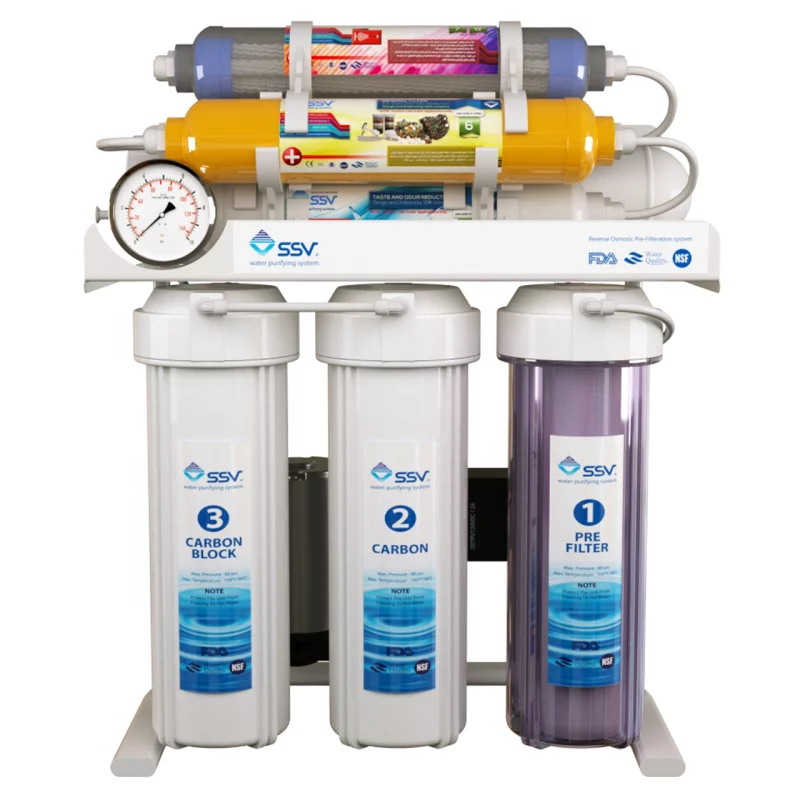 دستگاه تصفیه آب اس اس وی مدل SuperTec X800 3 دستگاه تصفیه آب اس اس وی مدل SuperTec X800