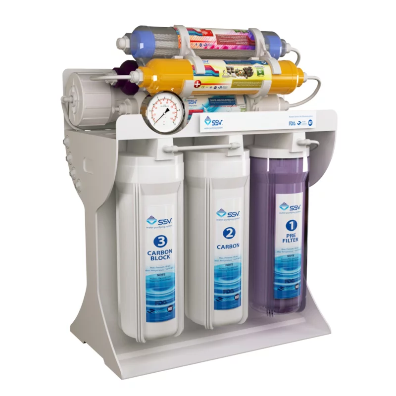 دستگاه تصفیه آب اس اس وی مدل MaxPro X800 3 دستگاه تصفیه آب اس اس وی مدل MaxPro X800