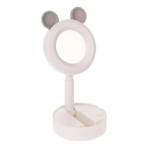 آینه آرایشی رینگ لایت دار مدل NO.0838-4