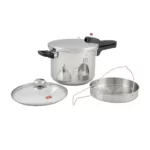 زودپز 6 لیتری پارس استیل به همراه درب پیرکس و سبد بخارپز 1 color image TLP 144332 aba4ab 37e90bec 14dc 4150 aca4 cb475b07eda3