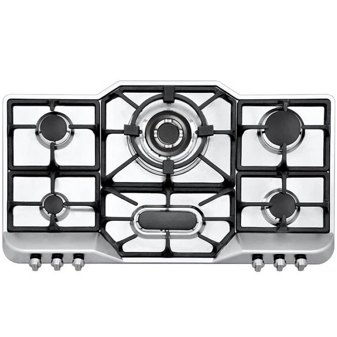 اجاق گاز صفحهای شش شعله استیل البرز مدل S-6901 3 اجاق گاز صفحهای شش شعله استیل البرز مدل S-6901