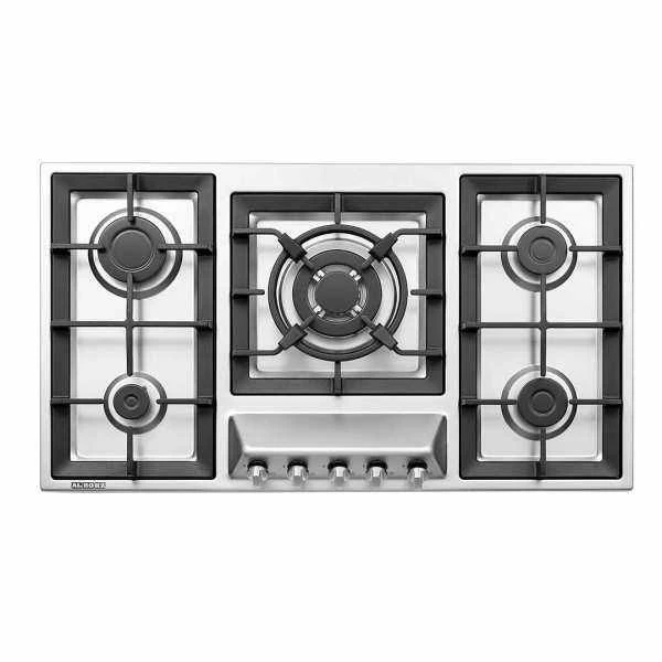 اجاق گاز صفحهای پنج شعله استیل البرز مدل S5960i 3 اجاق گاز صفحهای پنج شعله استیل البرز مدل S5960i