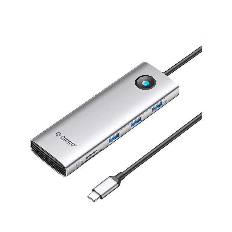 هاب 9 پورت usb-C اوریکو مدل PW11-9P 3 هاب 9 پورت usb-C اوریکو مدل PW11-9P