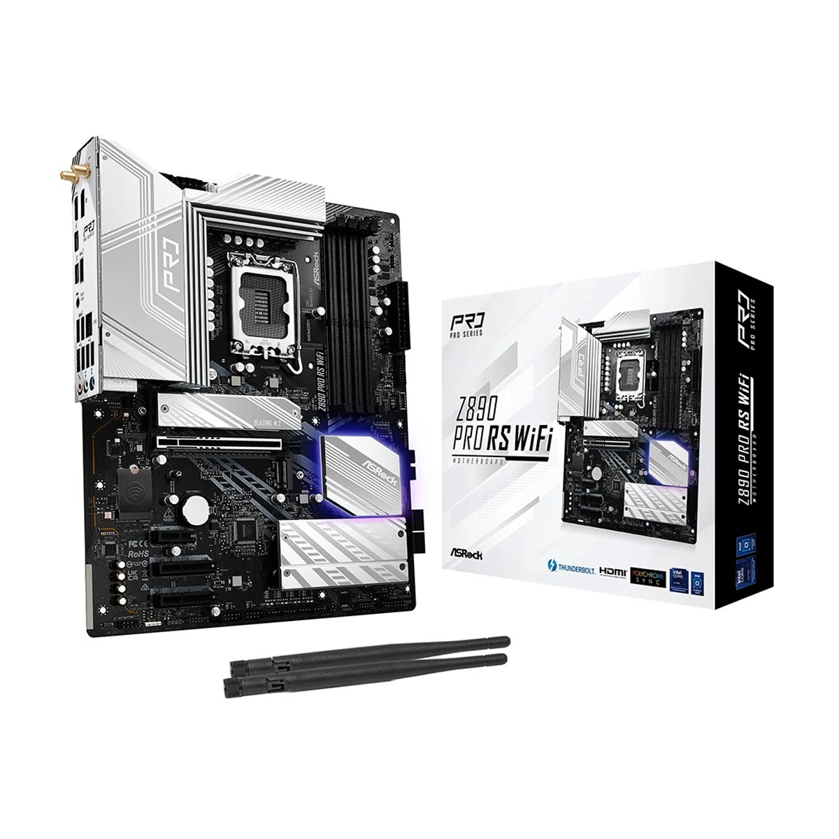 مادربرد ازراک مدل Z890-Pro RS WiFi DDR5 3 مادربرد ازراک مدل Z890-Pro RS WiFi DDR5