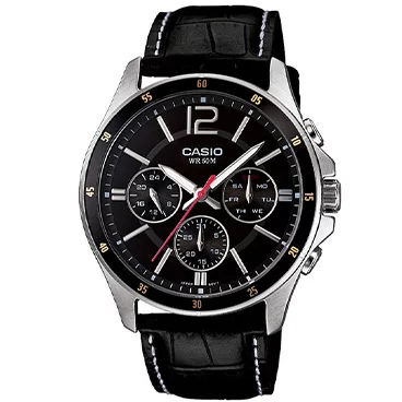 ساعت عقربه ای کاسیو مردانه مدل MTP-1374L-1AVDF 3 ساعت عقربه ای کاسیو مردانه مدل MTP-1374L-1AVDF