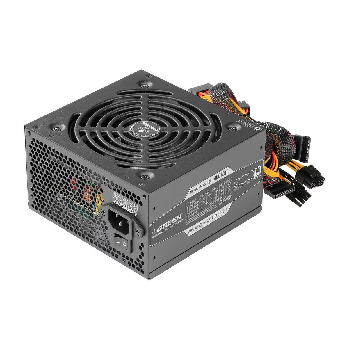 پاور کامپیوتر گرین مدل GP400A-ECO Rev3.1 3 پاور کامپیوتر گرین مدل GP400A-ECO Rev3.1