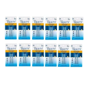 باتری قلمی وریتی مدل Zinc Carbon AA بسته 24 عددی