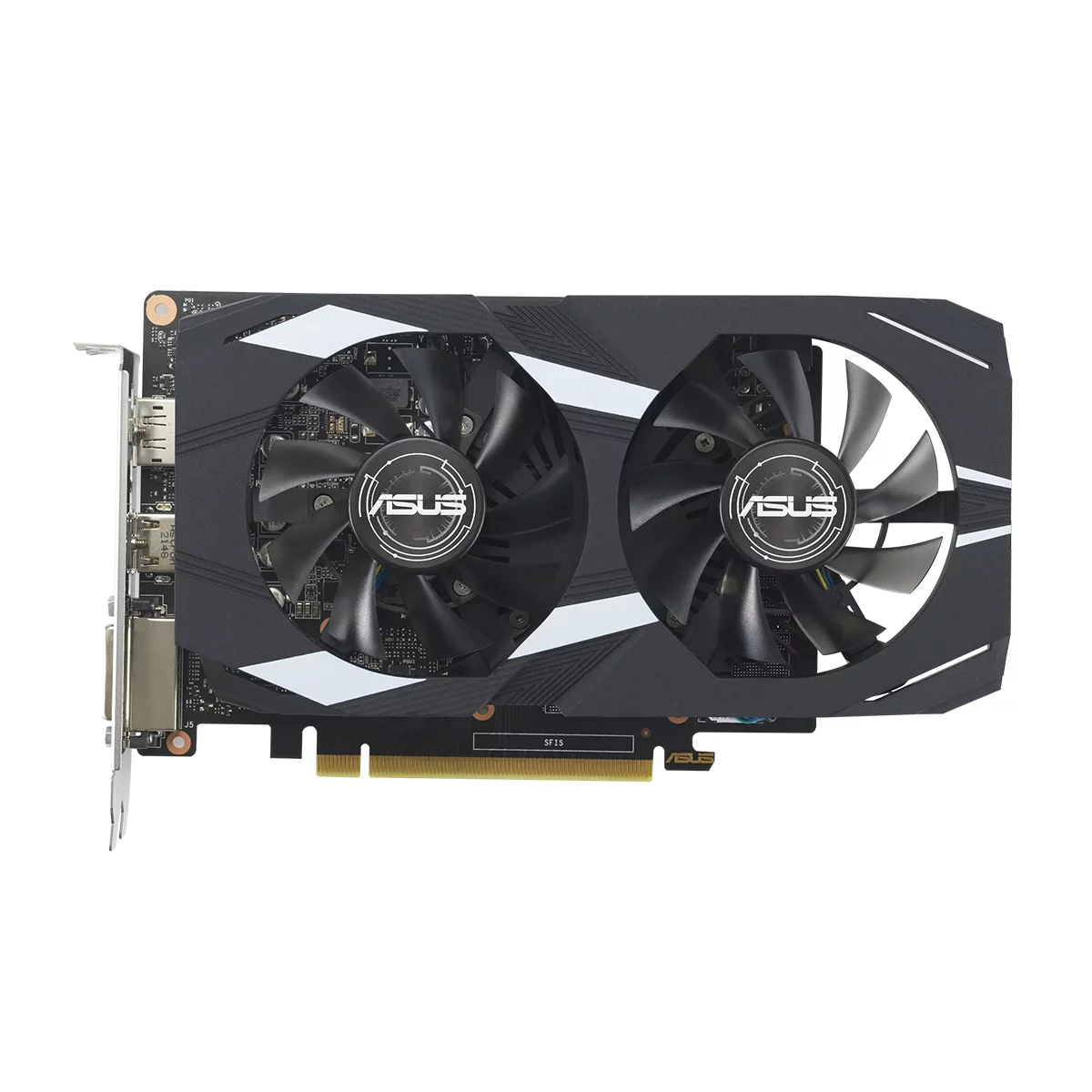 کارت گرافیک ایسوس مدل Dual GeForce GTX 1650 OC Edition 4GB GDDR6 EVO 3 کارت گرافیک ایسوس مدل Dual GeForce GTX 1650 OC Edition 4GB GDDR6 EVO