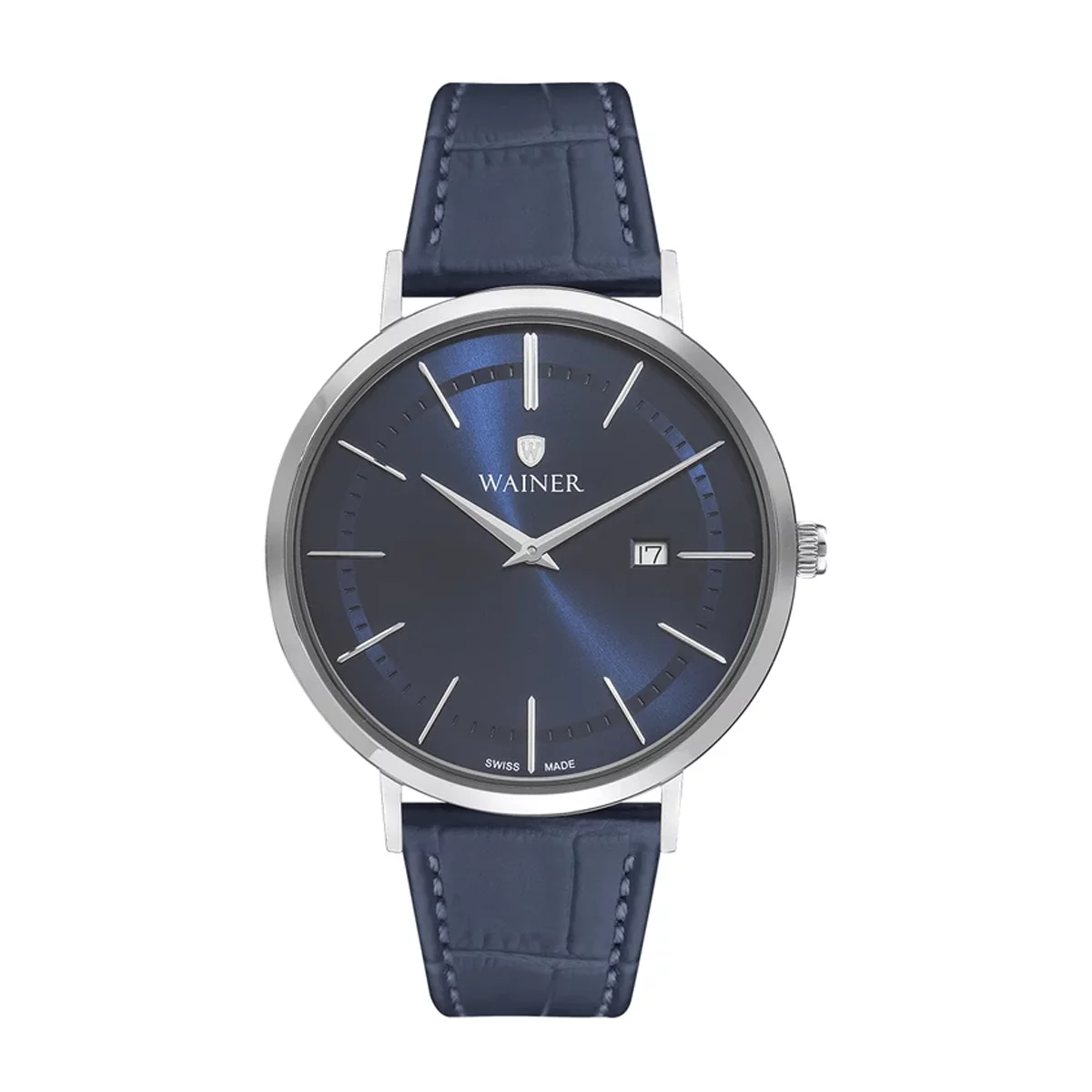 ساعت مچی مردانه واینر مدل WA.11120-B بند چرم سرمه ای 3 ساعت مچی مردانه واینر مدل WA.11120-B بند چرم سرمه ای