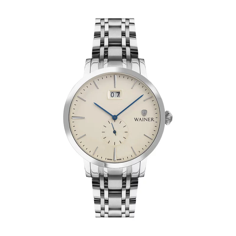 ساعت مچی مردانه واینر مدل WA.01881-E بند استیل نقره ای 3 ساعت مچی مردانه واینر مدل WA.01881-E بند استیل نقره ای